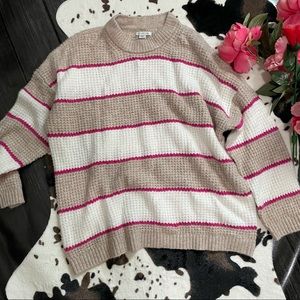 American Eagle Waffle Knit Sweater Size Small
